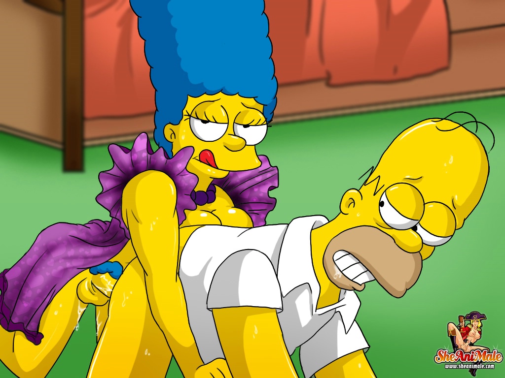 Simpsons Shemale Porn | Toons Dick Girls Porn
